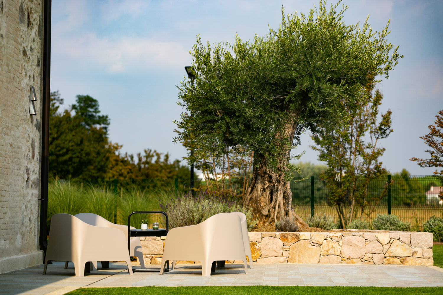 Garden of a Mansion in Euganean Hills